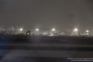 a city at night with lights