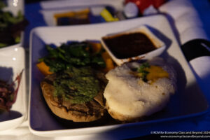 a plate of food with sauce