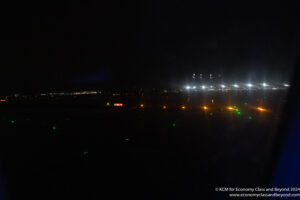 a city lights at night