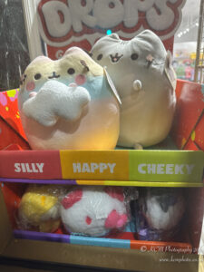 a group of stuffed animals in a box