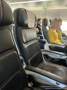 people sitting in a plane