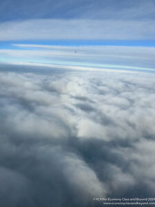 clouds and clouds from an airplane