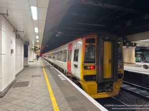 a train at a station