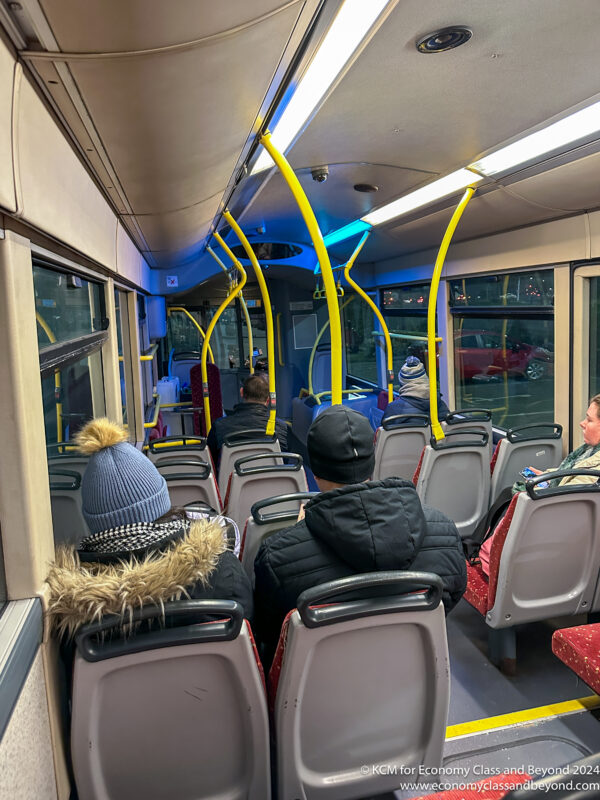people sitting on a bus