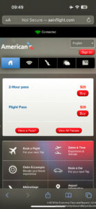 a screenshot of a flight pass
