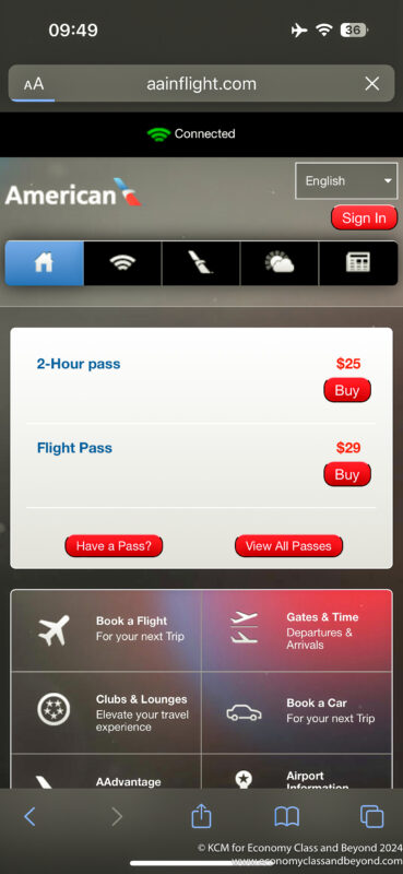 a screenshot of a flight pass