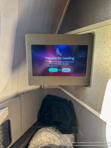 a screen on a plane