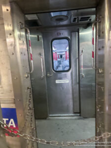 a door of a train