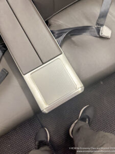 a seat belt on a seat