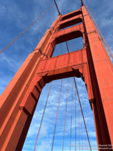 a close up of a bridge