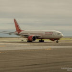 Airplane Art - Air India Boeing 777-200LR taxiing at San Francisco International - Images, Economy Class and Beyond