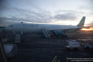 a plane on the tarmac