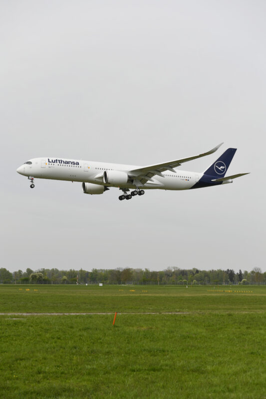 Lufthansa's first Allegris Airbus A350 - Image, Lufthansa
