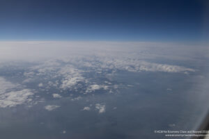 clouds and clouds from above