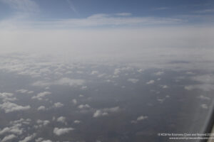 clouds and sky above the clouds