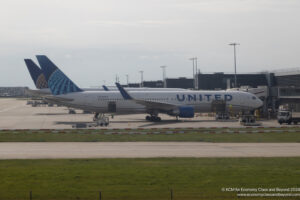 a large airplane parked on a runway