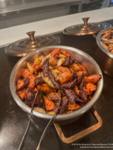 a bowl of food on a stove