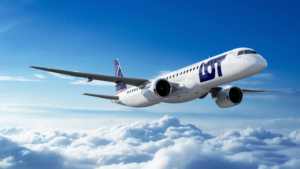 LOT Polish Airlines Embaer E195-E2 - Rendering, LOT