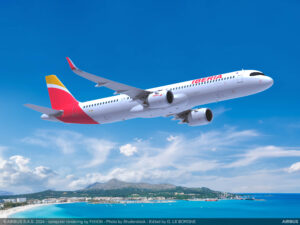 Iberia Airbus A321XLR - Rendering, Iberia/Airbus.