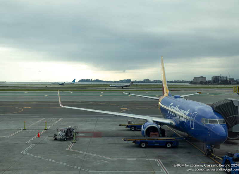 Southwest Airlines Boeing 737-700 at San Francisco International airport - Image, Economy Class and Beyond
