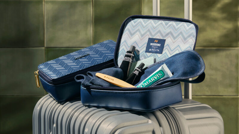Delta to offer Amenity Kits by Missoni - Economy Class & Beyond