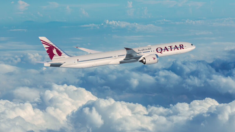 Boeing and Qatar Airways announced today the Middle Eastern airline placed an order for 20 more 777-9 airplanes, which expands the carrier's 777X order book to nearly 100 airplanes. The order was finalized this year and listed as unidentified on Boeing's Orders & Deliveries website.