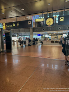 a man standing in a terminal