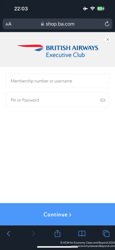 a screenshot of a login form