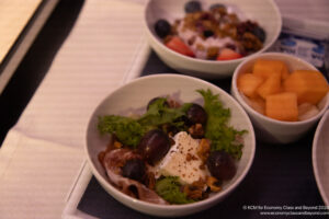 a bowl of food on a table