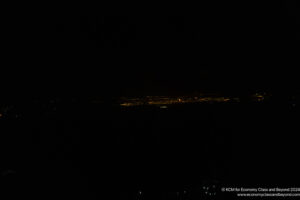 a city lights at night