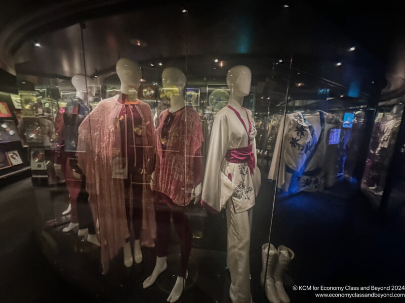 a group of mannequins in a store