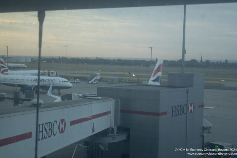 an airplane on the runway