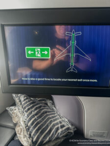 a screen on a plane
