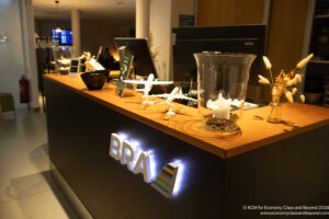 a desk with objects on it
