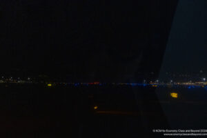 a city at night with lights