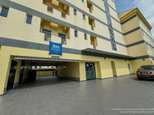a building with a sign on the front