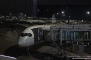 an airplane at an airport