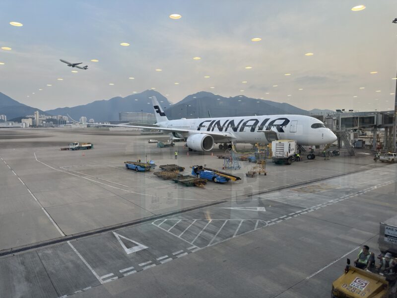 an airplane on the tarmac