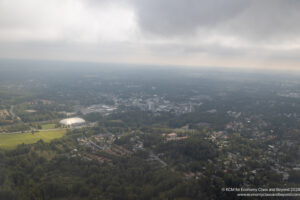 aerial view of a city