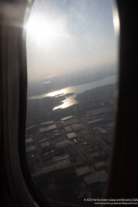 a view of a city from a window