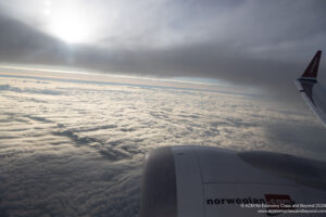 the clouds above the ground