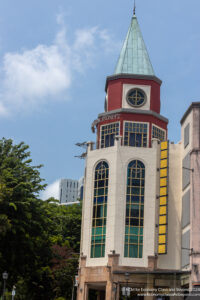 a building with a tower