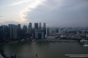 a city with a body of water