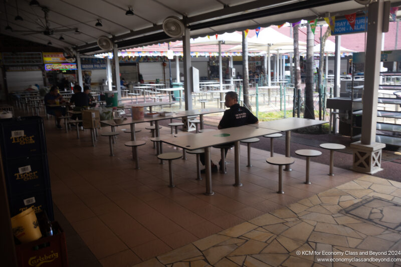 a man sitting at a table