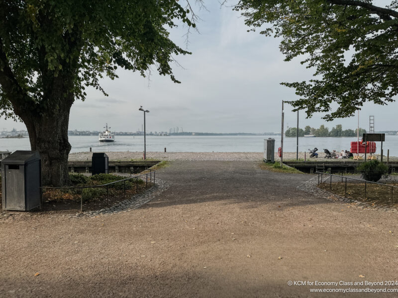 a path leading to a body of water