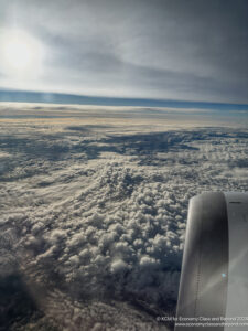 clouds and clouds from an airplane