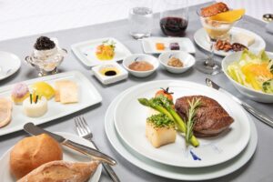 Korean Air First Class meal - Image - Korean AIr