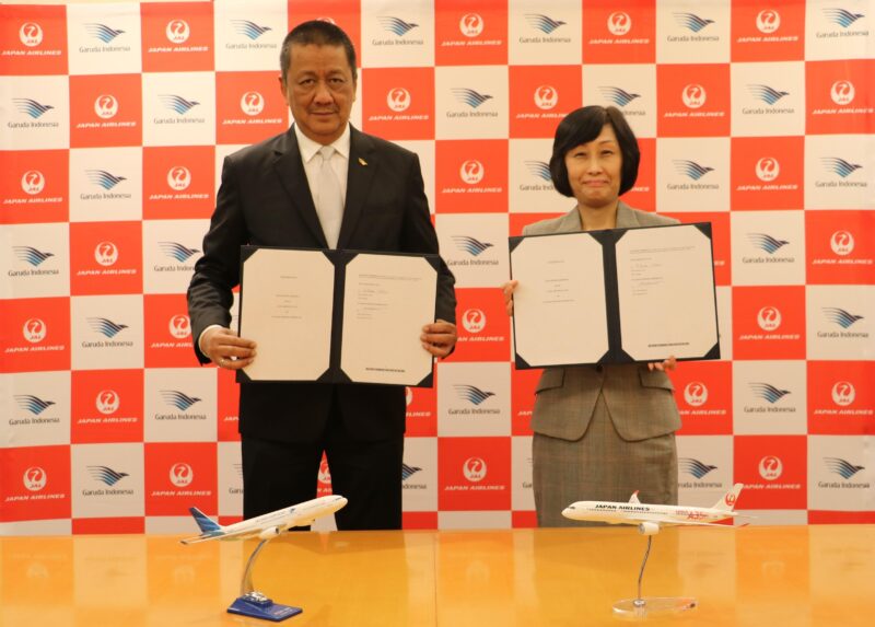 JAL and Garuda JBA Signing Event - Image, JAL