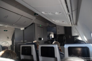 people sitting in an airplane