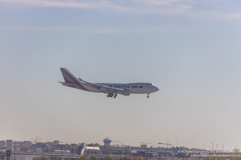 a plane flying in the sky